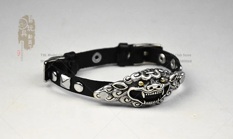 Accesorio masculino a escala 1/6, cinturón con cabeza de bestia, correa de doble hebilla de León para WorldBox AT020 de 12 pulgadas, 303 juguetes, figura de soldado haoyutoys