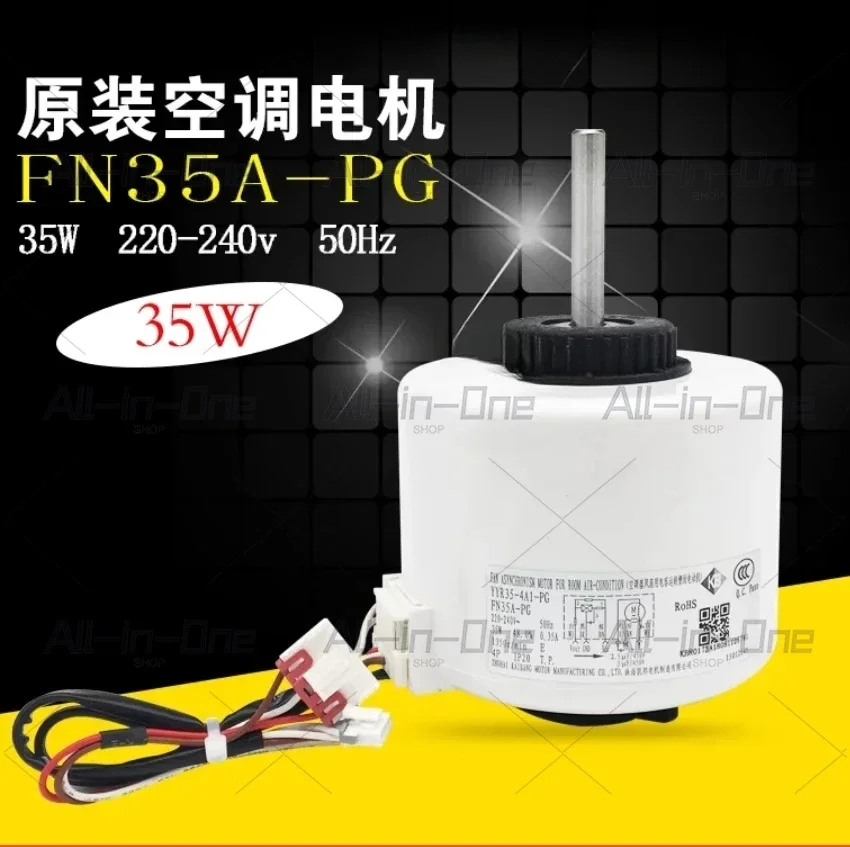 Suitable Air Conditioner Brand New Indoor Unit Motor RPG30B-1 Motor FN35A-PG  FN35B-PG Y4S476E002G