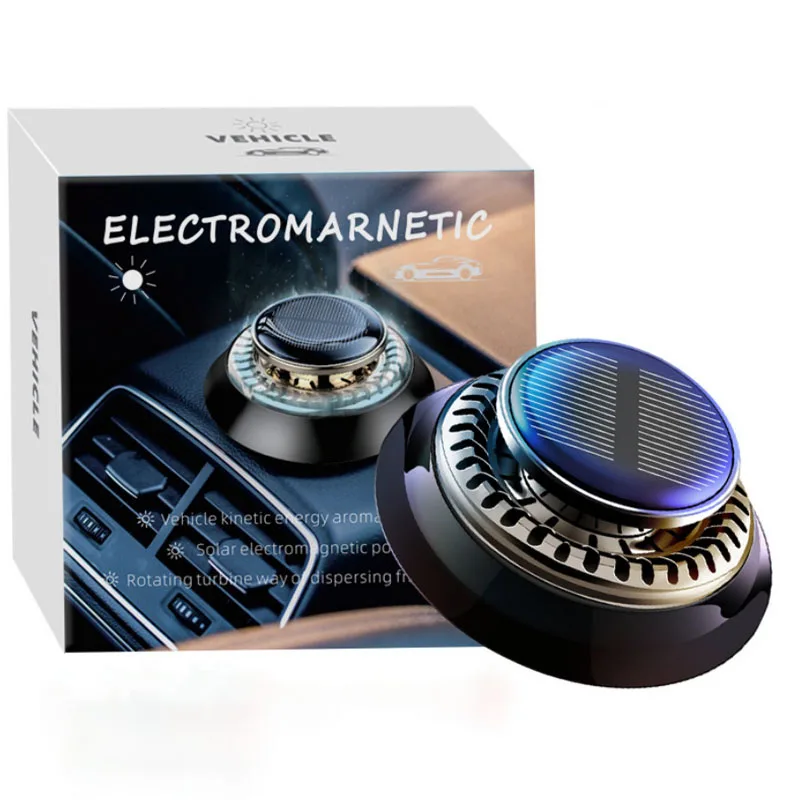 سيارة الميكروويف الجزيئية الشمسية دوران الهواء المعطر ، الزيوت الأساسية للسيارة ، الناشر العطور ، لوحة الديكور ، إزالة الرائحة
