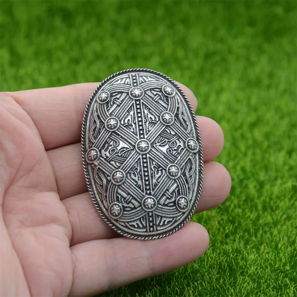 1Pcs Viking Brooch Pin Scandinavian Norse Norway Sweden Iceland Brosch Talisman Jewelry