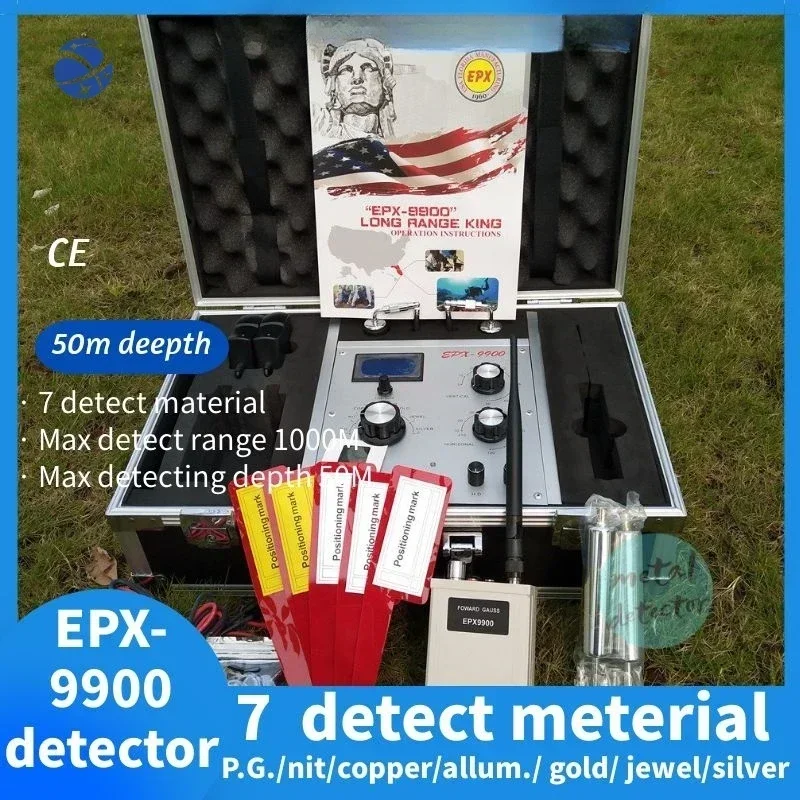 Underground Gold and Silver Detector Visual Treasure Detector EPX9900 Large Depth and Large Range Prospector