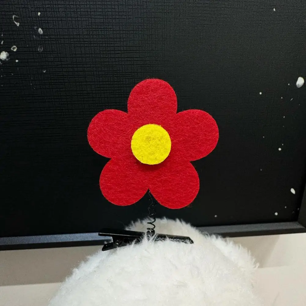 Funny Performance Hair Card Spring Design Flower Arrow Hair Clip Set Funny Symbol Logo Pins for Performance Headdress