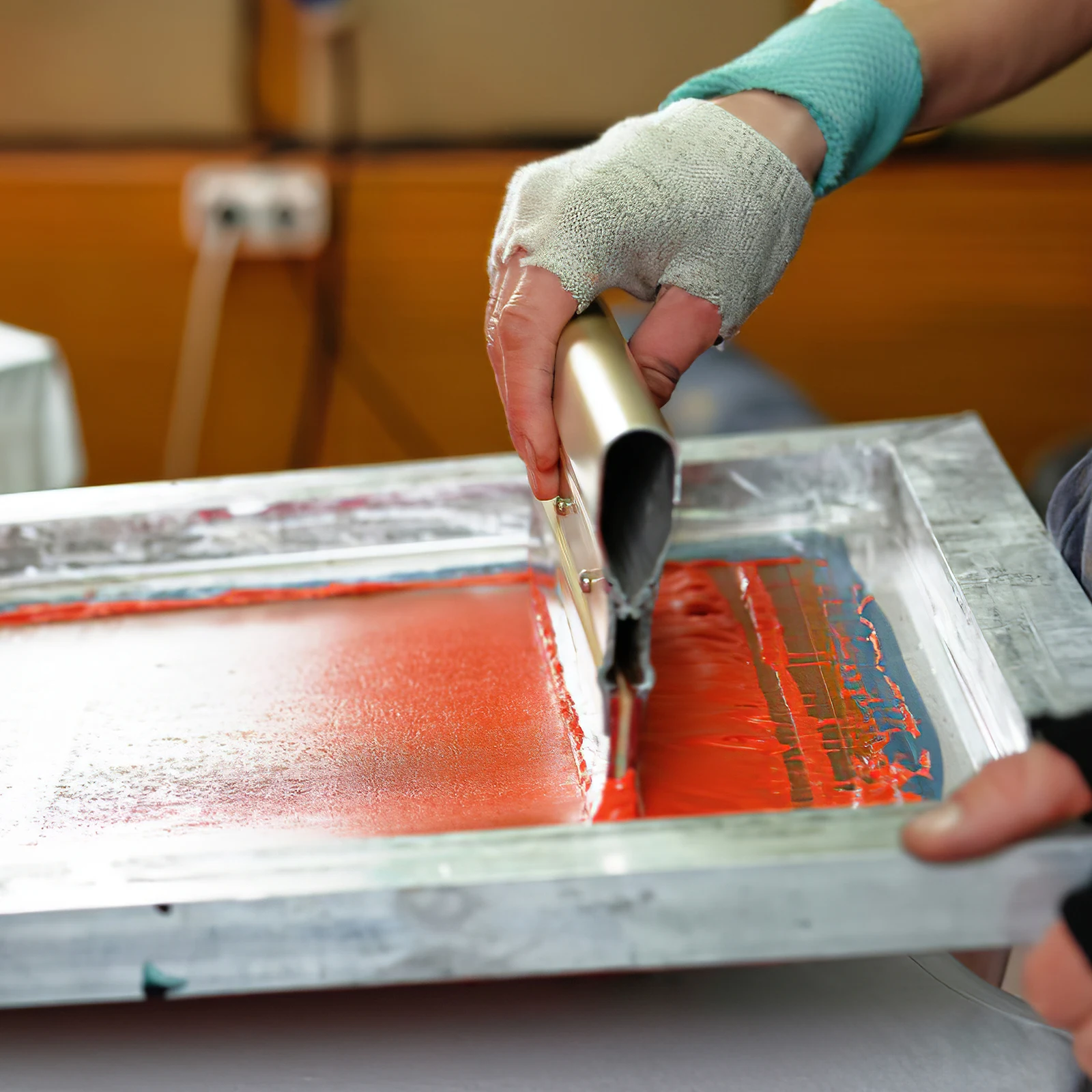 

Aluminum Alloy Screen Printing Frame Reusable Washable DIY Supplies Starter Frames for Tshirt Canvas H bags School Uniforms Art