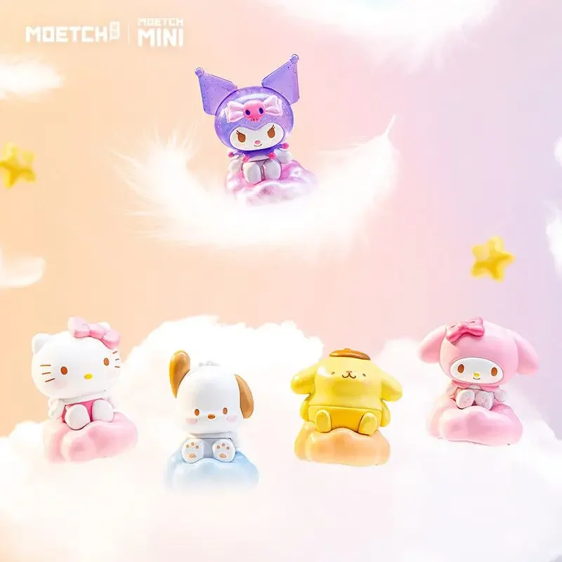 

Оригинальная минисумка MINISO Sanrio Angel Baby для слепых детей, светящаяся мультяшная Милая коричная декоративная игрушка, креативный подарок Kuromi