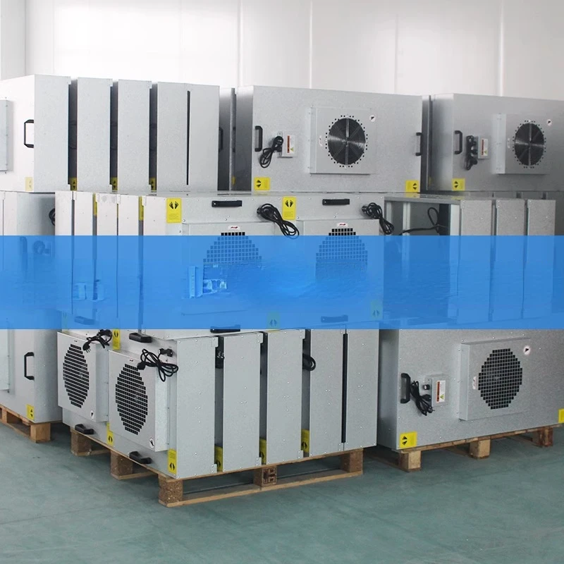 Industrial FFU air purifier, high-efficiency filter, dust-free workshop, fan filtration unit, laminar flow hood, clean shed