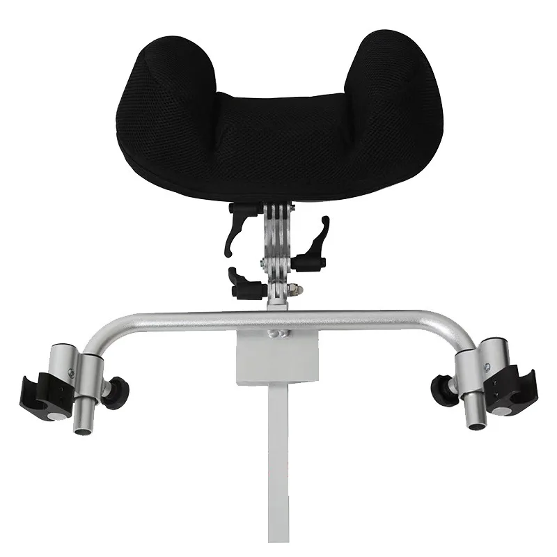 High-end electric wheelchair headrest, electric wheelchair bolster, aluminum alloy material, part can be adjusted and upgraded