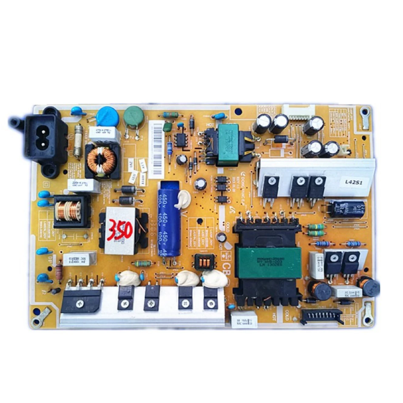 Good Test For UE46F5000 UE46F5500 BN44-00610B = BN44-00609B = BN44-00611B=BN44- Power Supply Board UN46F5000 HG46NB678 UE42F5000