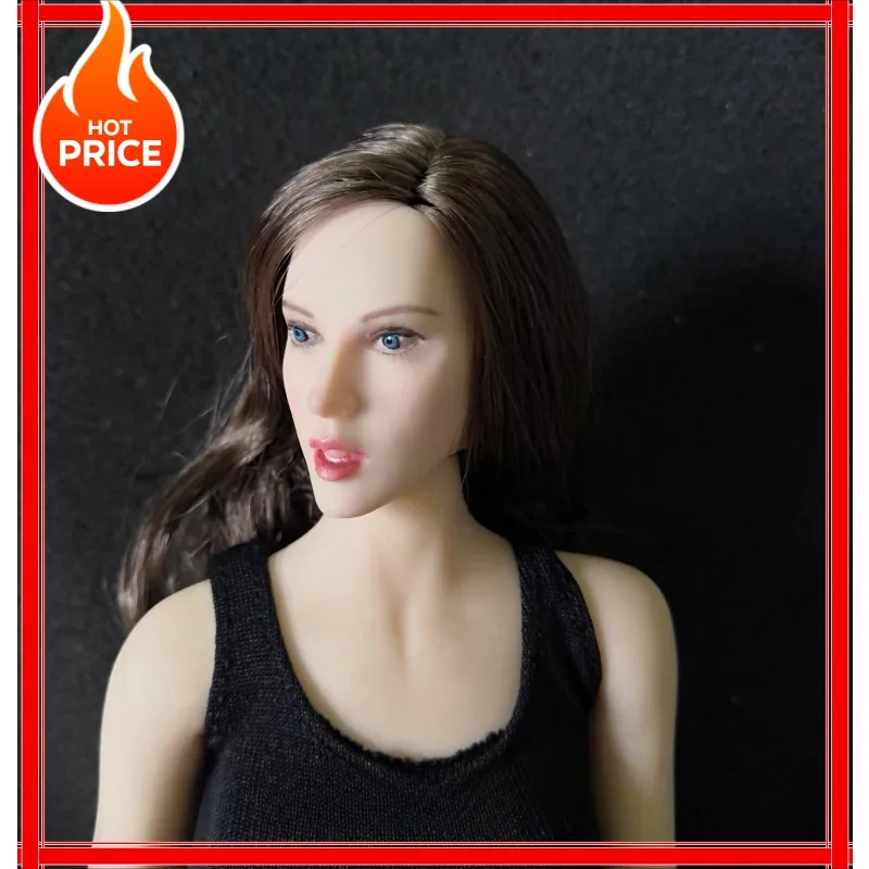 

Glf209 1/6 Scale Mika Motosugi Head Sculpt Japan Female Stars Head Carving Model for 12'' Action Figures Accessories Collect
