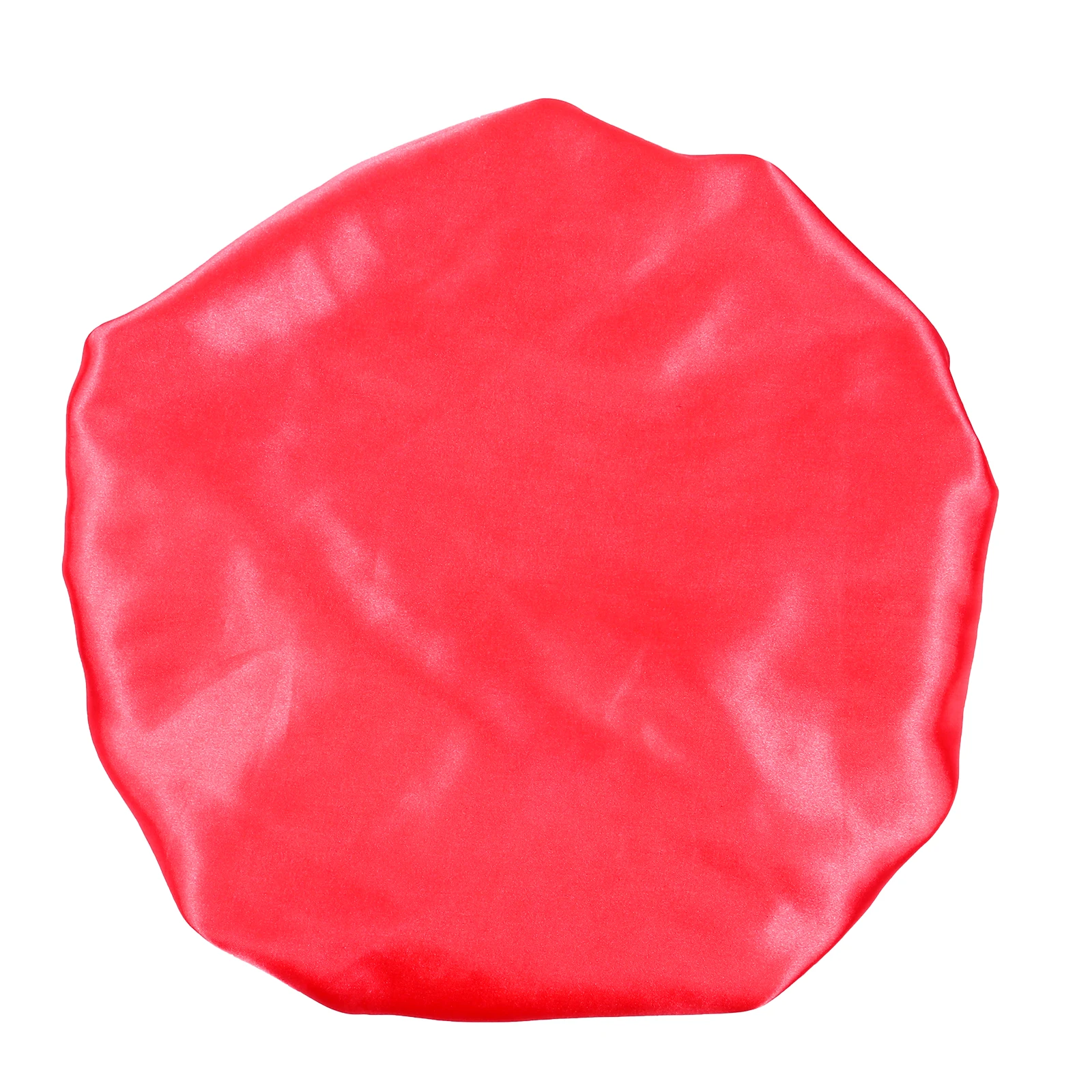 

Satin Sleep Hat Elastic Edge Shower Cap Adjustable Bonnet Night Hair Wrap Makeup Bathing Comfort Fits All Types