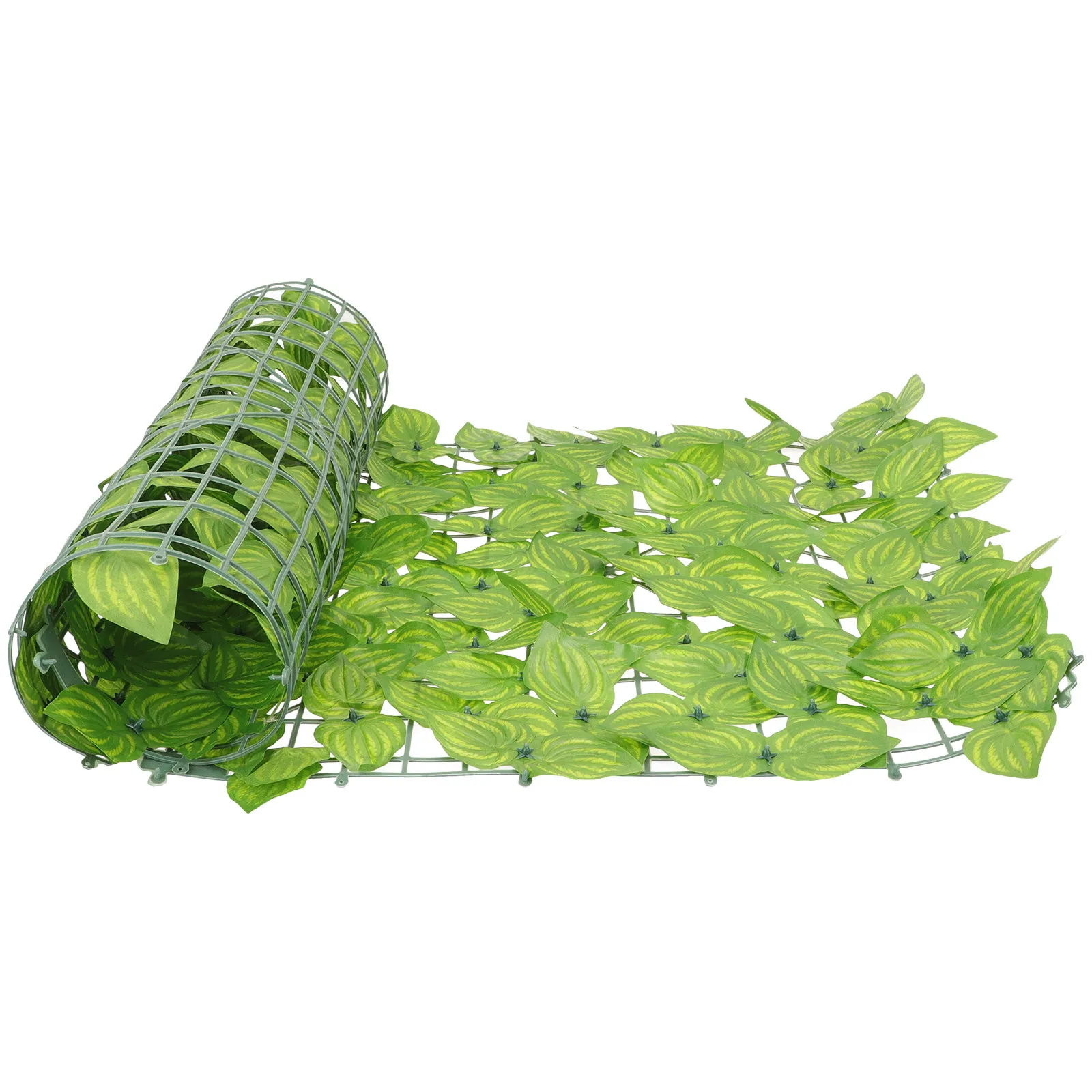 

1 set 1 Set Artificial Green Plant Fence Lifelike Leaves Wall For Outdoor Garden Balcony Decor Backyard Courtyard Greenery Fence