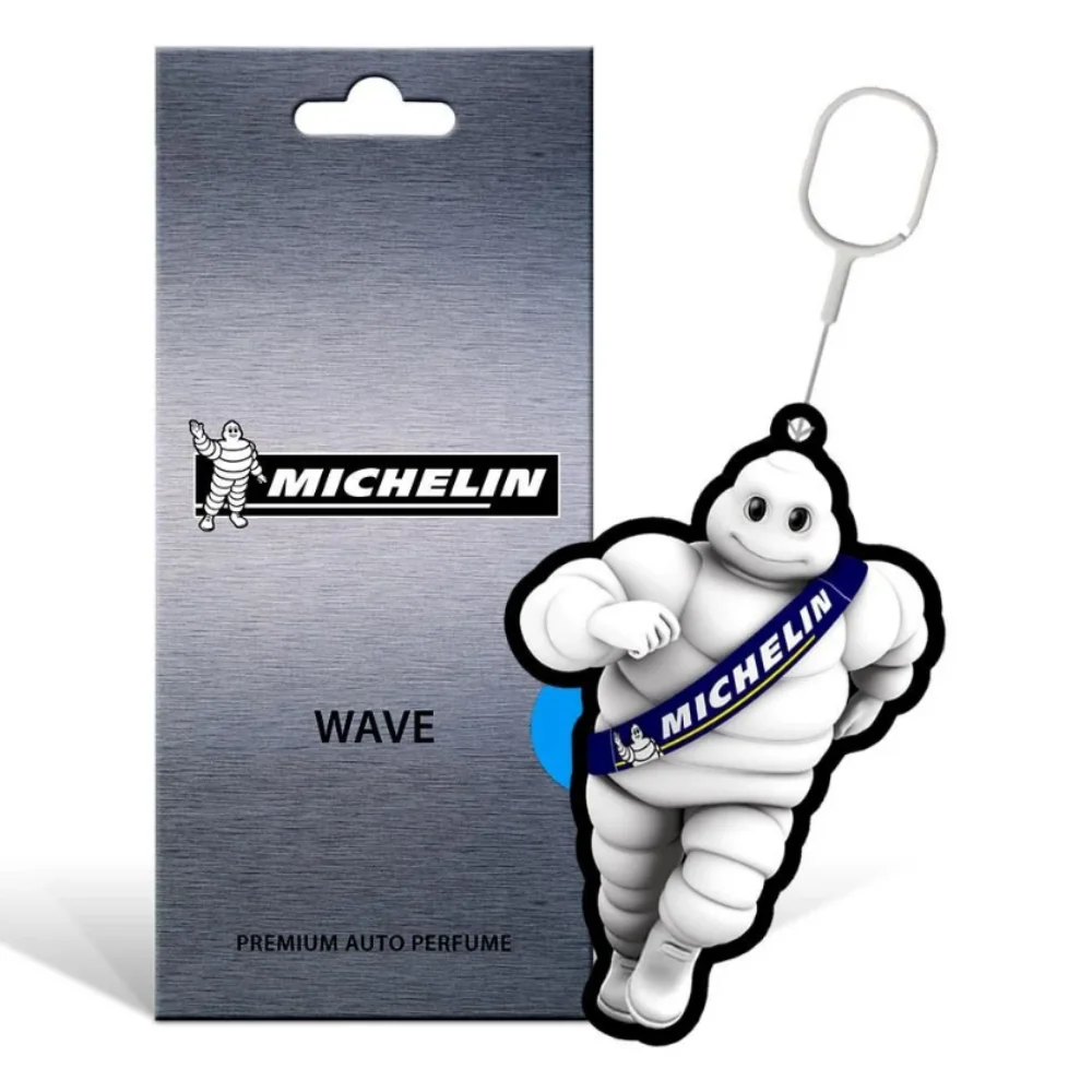 Michelin MC31906 Wave Fragrant Askılı Car Smell, Long Life, Freshness And Cleaning, Perfume Accessories White Shape Comfortable To Use Fast Delivery 2023 Vehicle Trend