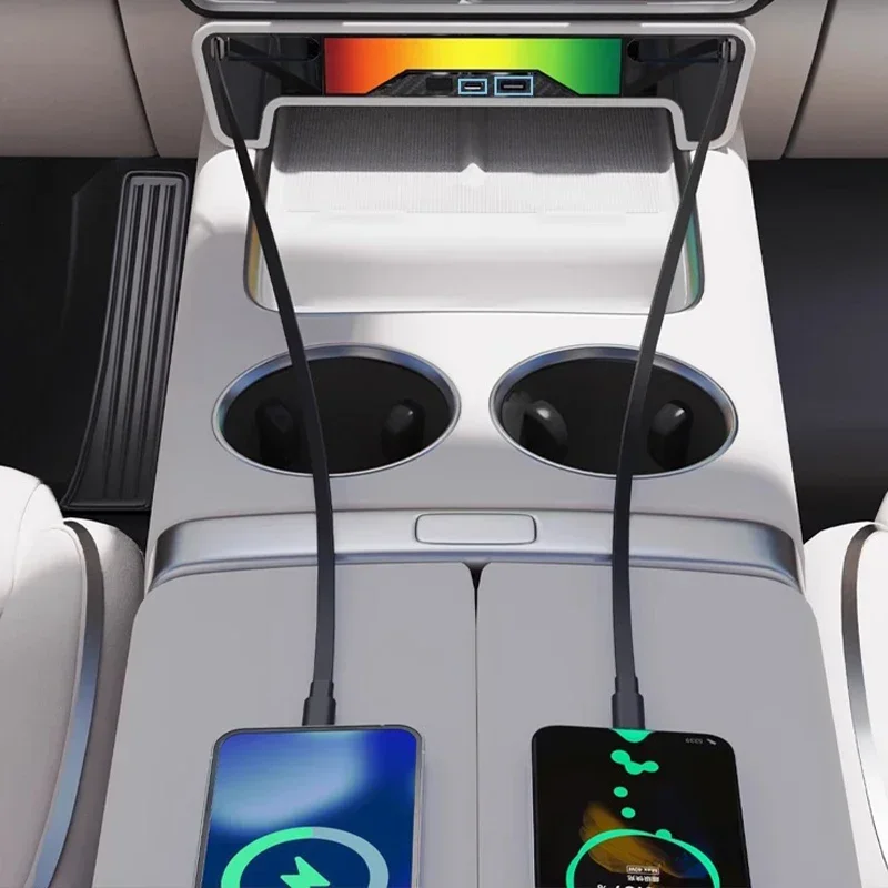 لرائدة مثالية Li Auto Lixiang L6 L7 L8 L9 2022 2023 2024 شاحن سيارة متعدد الوظائف ملحقات تعديل السيارة الداخلية #4