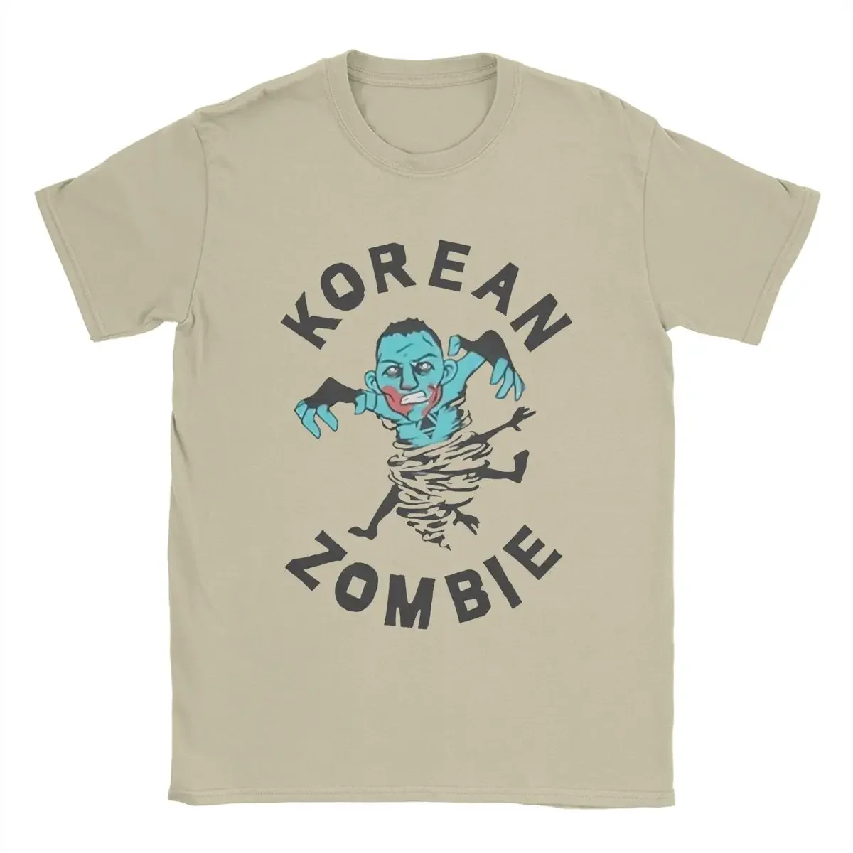 Men's T-Shirts Korean Zombie Chan Sung Jung Vintage Cotton Tee Shirt Short Sleeve T Shirt O Neck Clothing 4XL 5XL