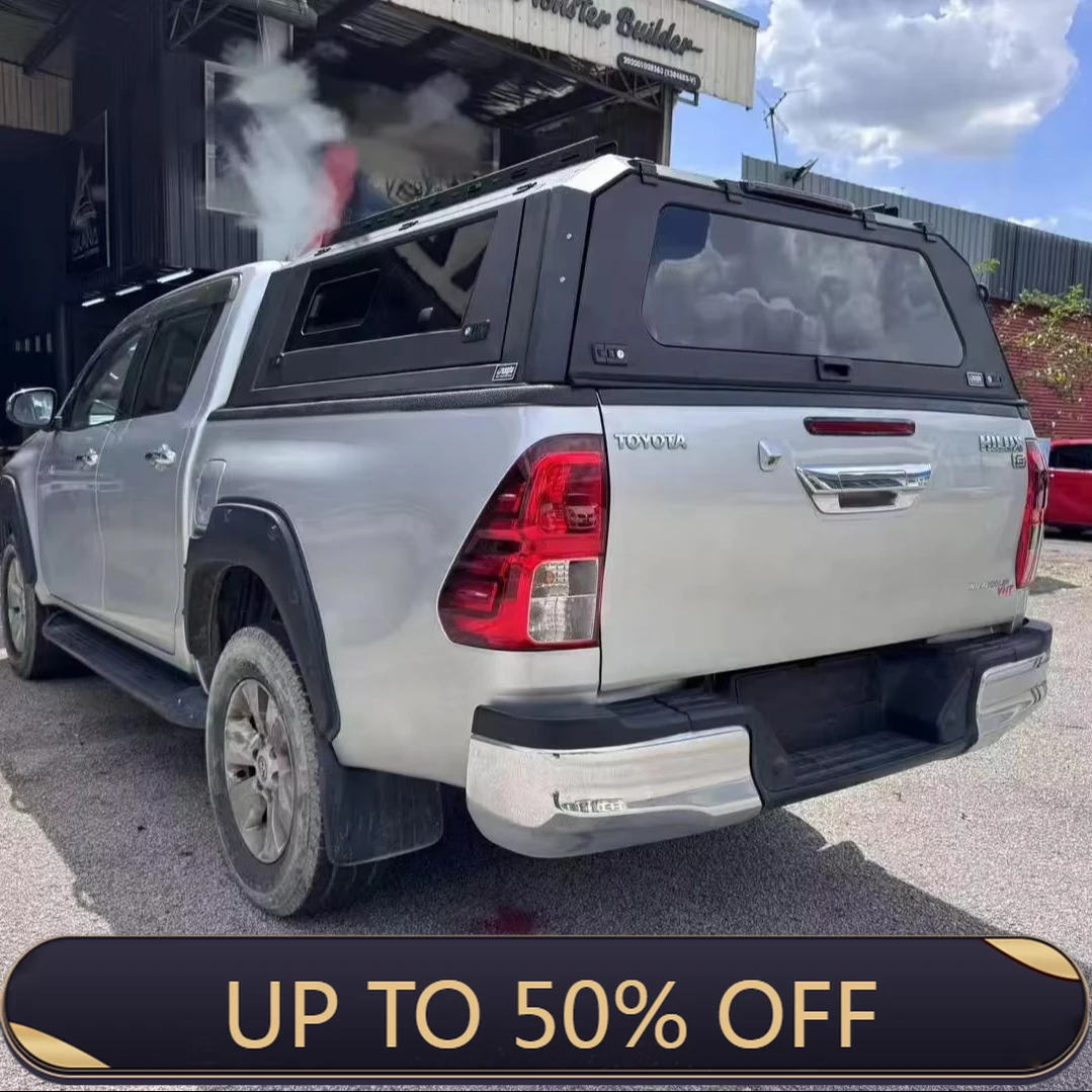 

Deren High QualitAluminum Pickup Truck Bed Topper Ute Caps Leakproof Pickup Hardtop Canopy Tailored