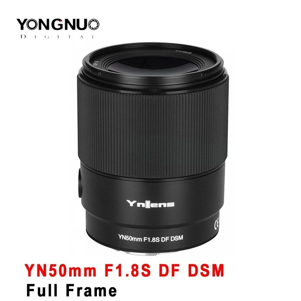 YONGNUO YN50mm F1.8S DF DSM Large Aperture Full Frame Lens AF MF For Sony E A7R2 A7III A7II