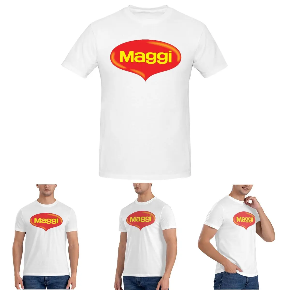 

Lifetime Maggi T-Shirt for Men Cotton Plus Size T Shirts Men's Short Sleeve Crew Neck Summer Clothes Tops S-6XL