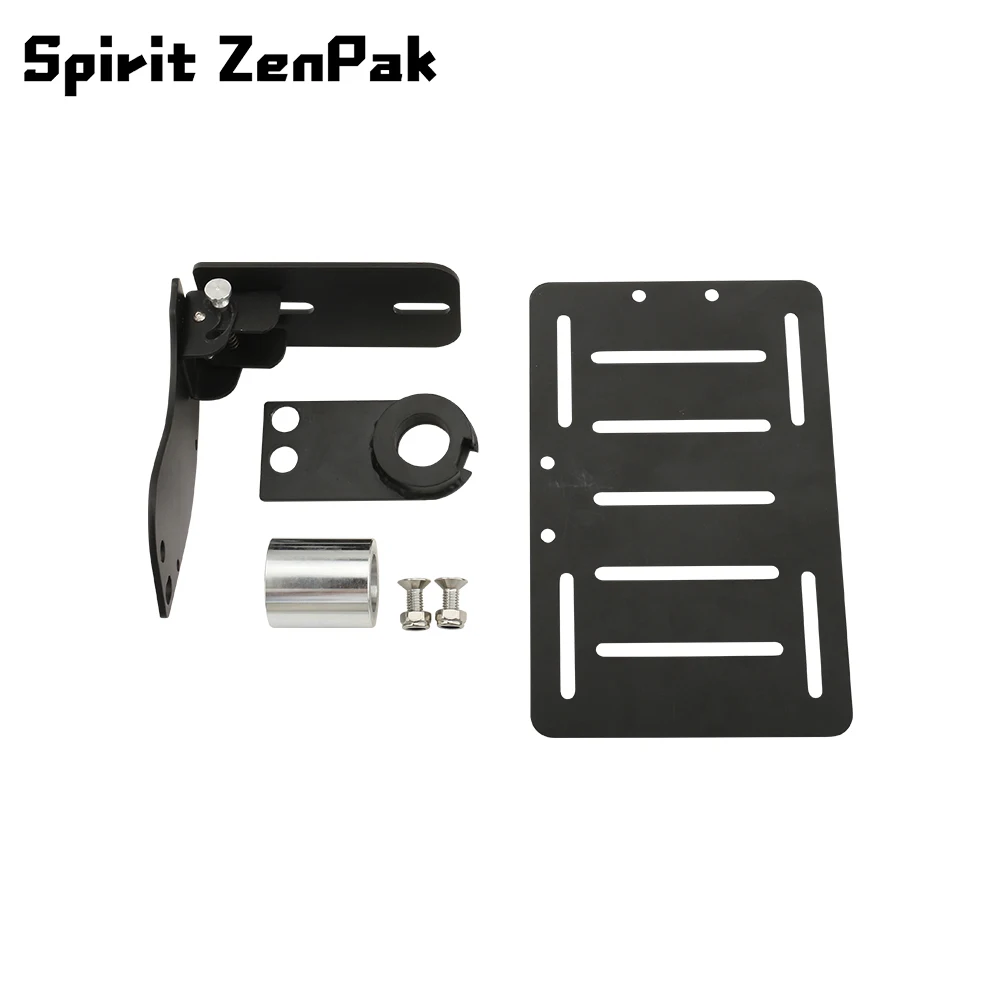Fit Softail Street Bob Softail Fat Boy Softail Breakout 18-23 Motorcycle License Plate Holder Folding Number Plate Frame
