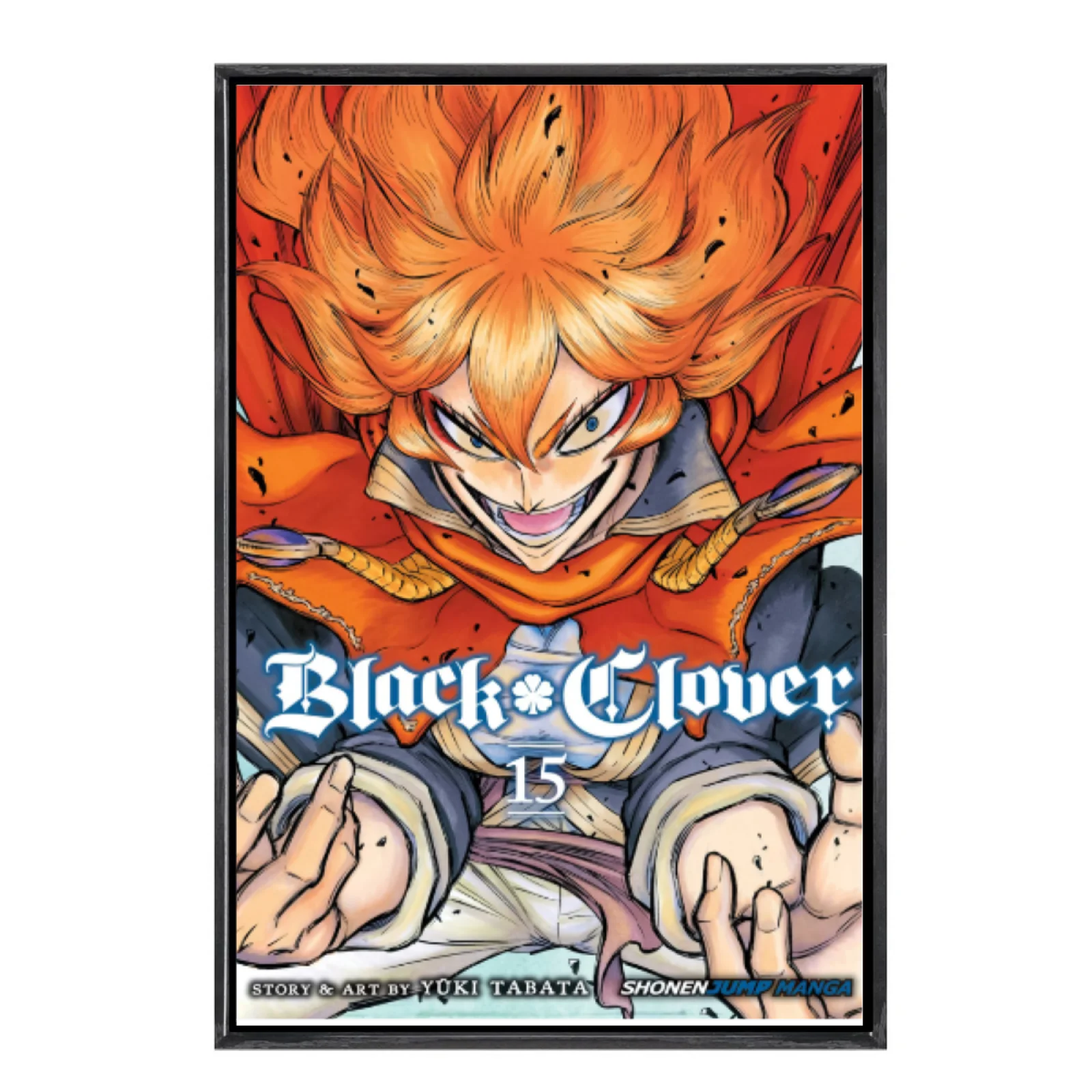 

Японская манга, многоразмерный холст, постер в двойной рамке, настенное искусство, черный клевер, домашний декор для гостиной, спальни