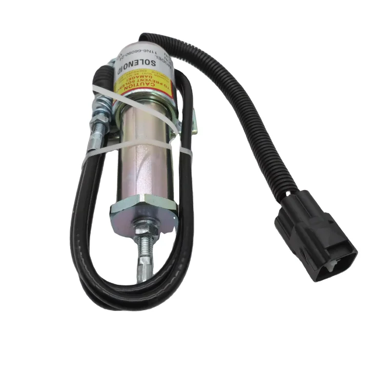 Stop válvula solenóide para escavadeira moderna, 24V 11N6-66090, R210LC-7H, R220LC-7H