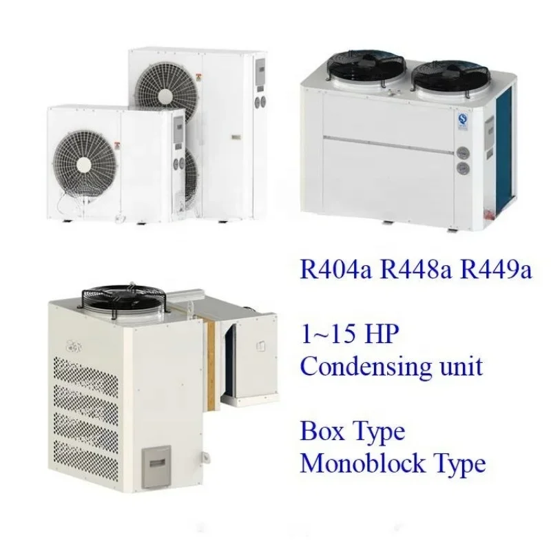 R404a monoblock refrigeration unit for cold storage