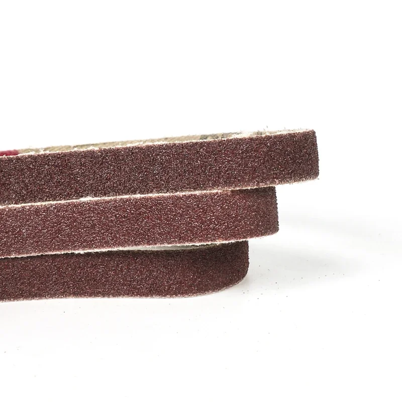 10PCS/Set Sanding Belts 60-600 Grits Sandpaper Abrasive Bands For Belt Sander Abrasive Tool Wood Soft Metal Polishing  425*15mm