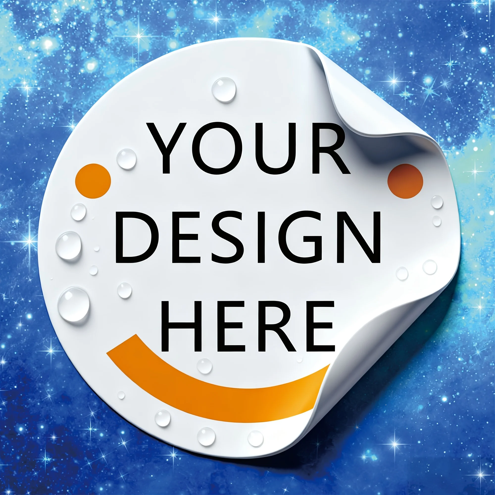 

500pcs Custom Waterproof Stickers Personalized Logo Design Your Text Image Round Sticker for Laptop Bottle Round Vinyl Stickers