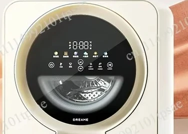 Double bucket cabin underwear drum washing machine automatic washing and drying integrated mini duplex sock washing machine