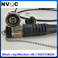 2C SM G657A1,4.0mm 200M TPU 2-Core ODC Male Armored Patch Cord Cable With PCD310 Coil+2Cores ODC Square F  to LC/SC 1M Connector