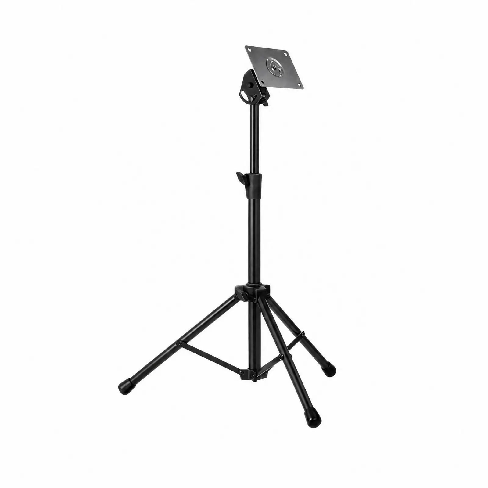 Adjustable Folding Percussion Stand with Tilting Plate Compact Drum Holder for Drummers Rehearsal Performance Travel