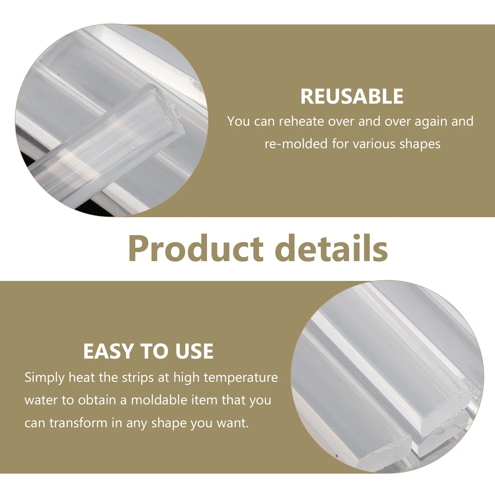 

1 упаковка из смолы, принадлежности для рукоделия, термопластичные полоски, формованные пластиковые фурнитуры, многоразовый ремонтный комплект для наполнителя зазоров между зубами