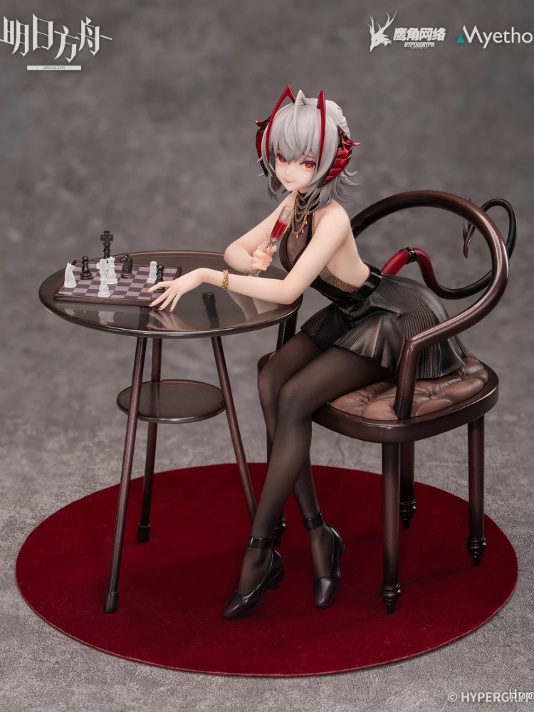 Original 18 cm Arknights W Hand Zeremonie Kleid Ver Spiel Peripherie 1/7 Anime Action Figure Sammeln