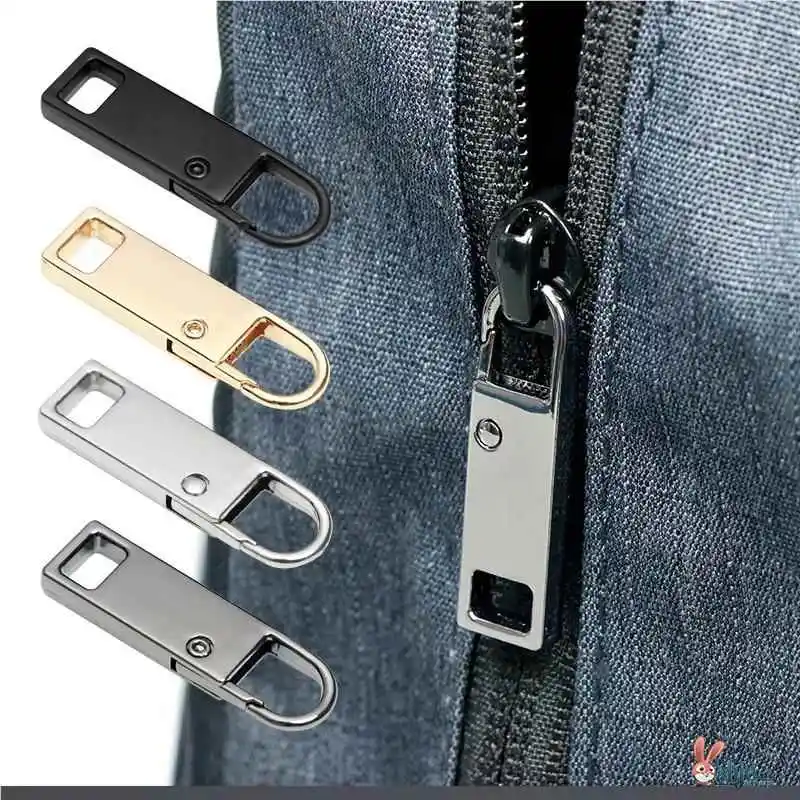 

Metal Zipper Head Repair Tool Universal Detachable Clothing Bag Luggage Zipper Head Replacement Home Sewing DIY Accessory