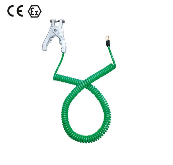 ATEX Approved Ground Clamp with 4m Green Cable