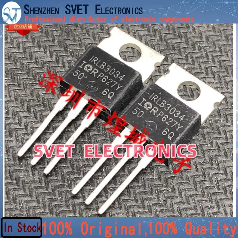 10PCS-50PCS  IRLB3034 IRLB3034PBF  TO-220 40V 195A 5 Original In Stock Fast shipping