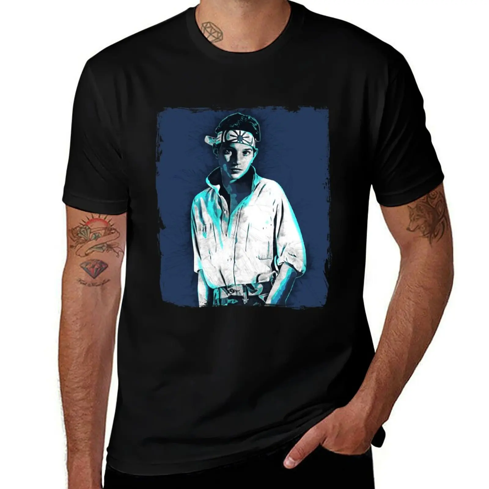 Ralph Macchio - Karate Kid T-Shirt Stylish Graphic Short Sleeve Top T-Shirt
