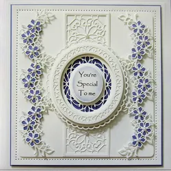 Flowers Leaves Dies Scrapbooking Metal Cutting Dies for DIY Paper Cards Making Photo Album Decorative Craft Dies Cut