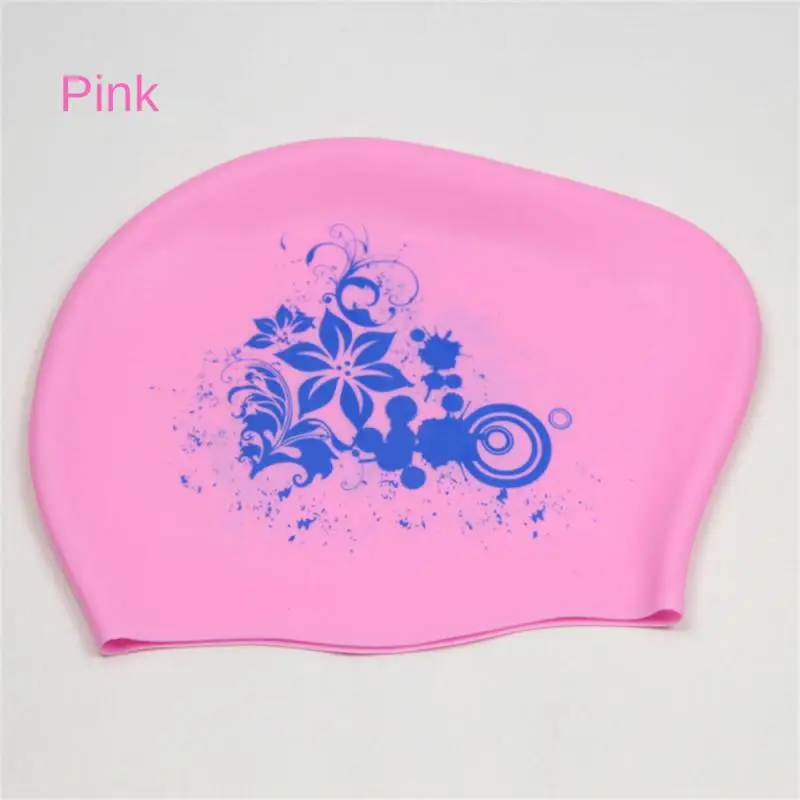 Silicone Swimming for Long Hair Women's Waterproof Swim Caps Ladies Diving Hood hat for kids garras natacion casquette