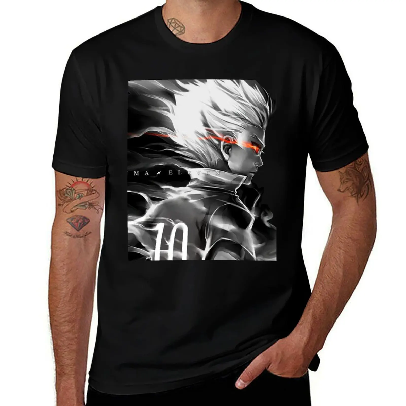 

Inazuma Eleven n°10 T-Shirt men t shirt cotton 100% t shirts for man cotton soft t shirts for man slim fit T-Shirt