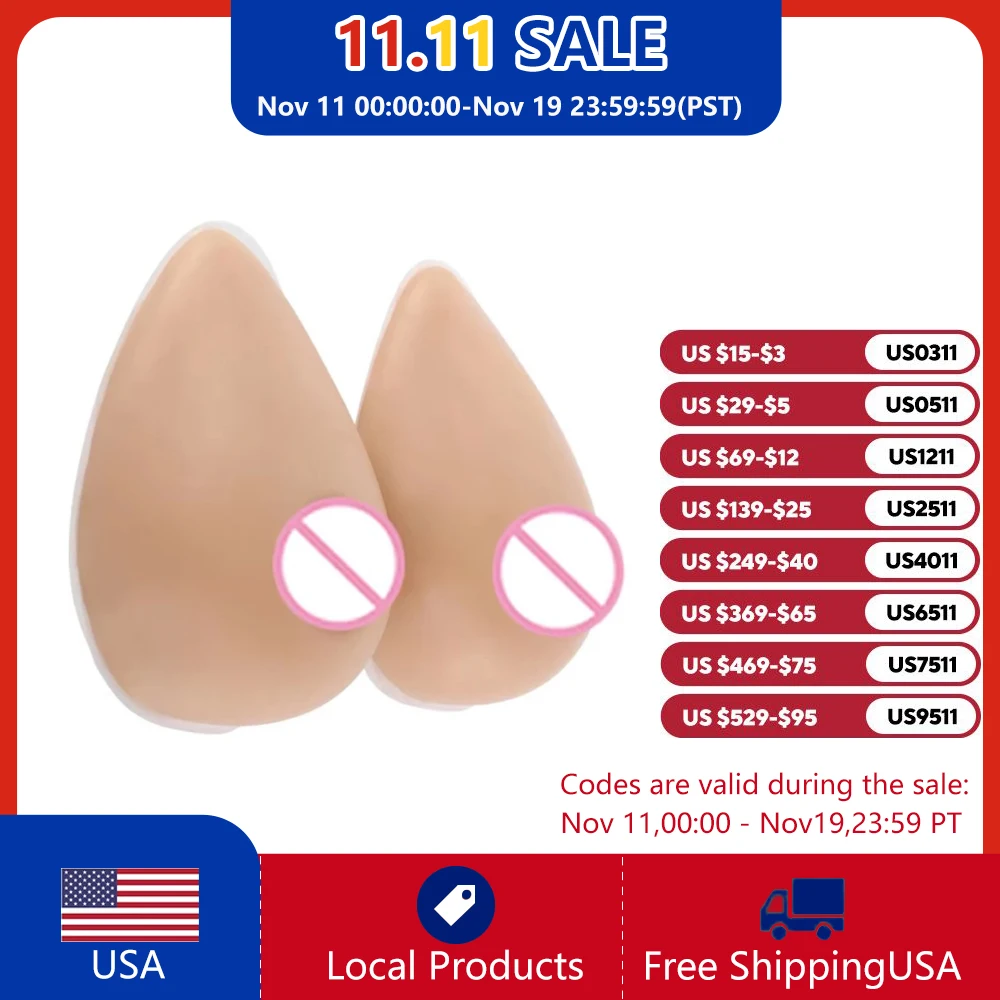 

1 пара реалистичных самоклеящихся силиконовых искусственных груди в форме искусственной груди, доставка со склада из США, подходит для трансвеститов, косплея