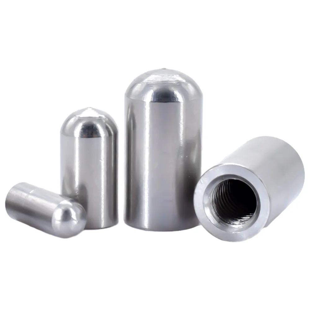 Stainless Steel One Head Round Head Internal Thread  Guide Pillar Cylindrical Pin Perforated Pin Positioning Pin M3 M4 M5 M6