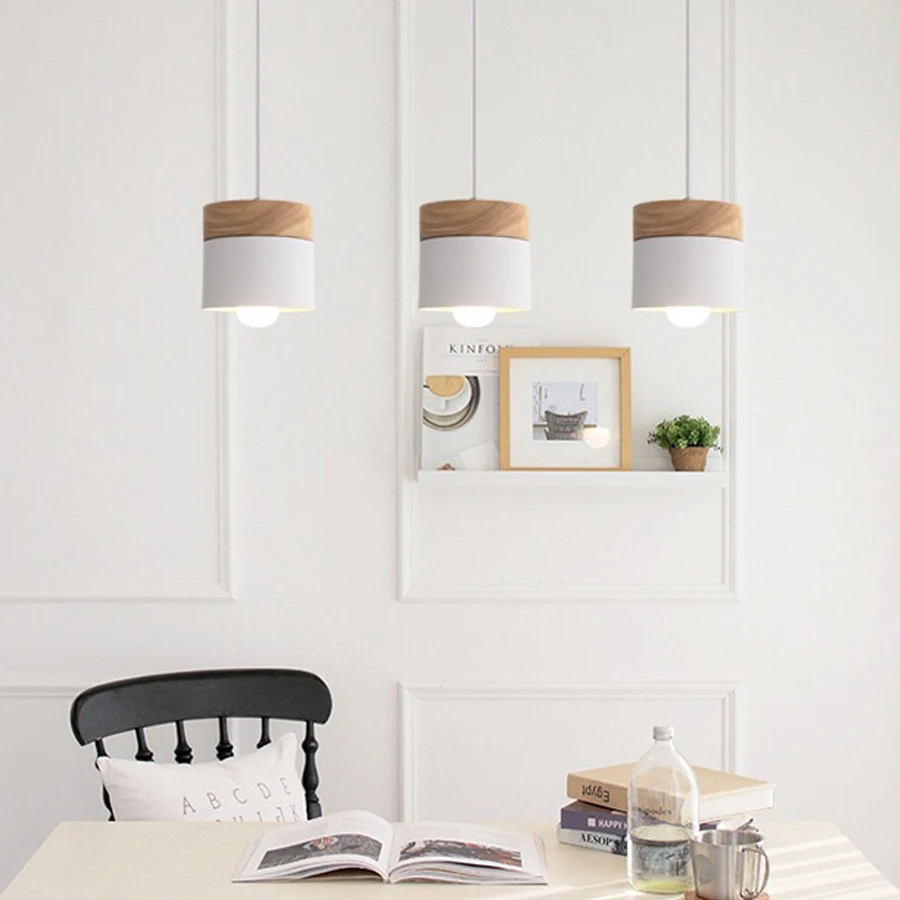 ARTURESTHOME Nordic Creative Dining Room Lights Macarons Modern Aisle Light Single Bedroom Bedside Small Chandelier