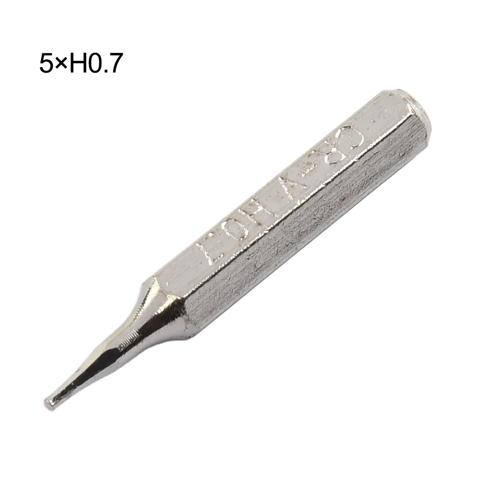 High Strength Steel Hex Screwdriver Bits H0.7 H0.9 H1.3 H1.5 For H2 For H2.5 H3 H3.5 H4 For 4mm Hex Shank Power Tool Accessories