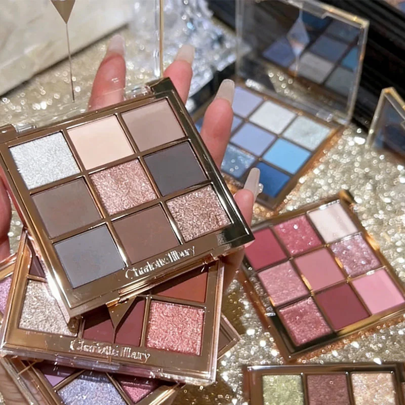 

Элитная модная косметика бренда Charlotte Tilbury: палетка теней для век 9 цветов, 9 г, натуральные, легко наносятся, тени-основа для макияжа глаз