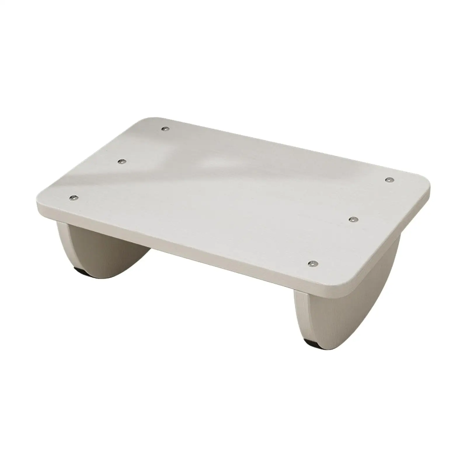 Compact Wood Foot Rest for Desk Under Desk Stool for Office Chair Foot Support