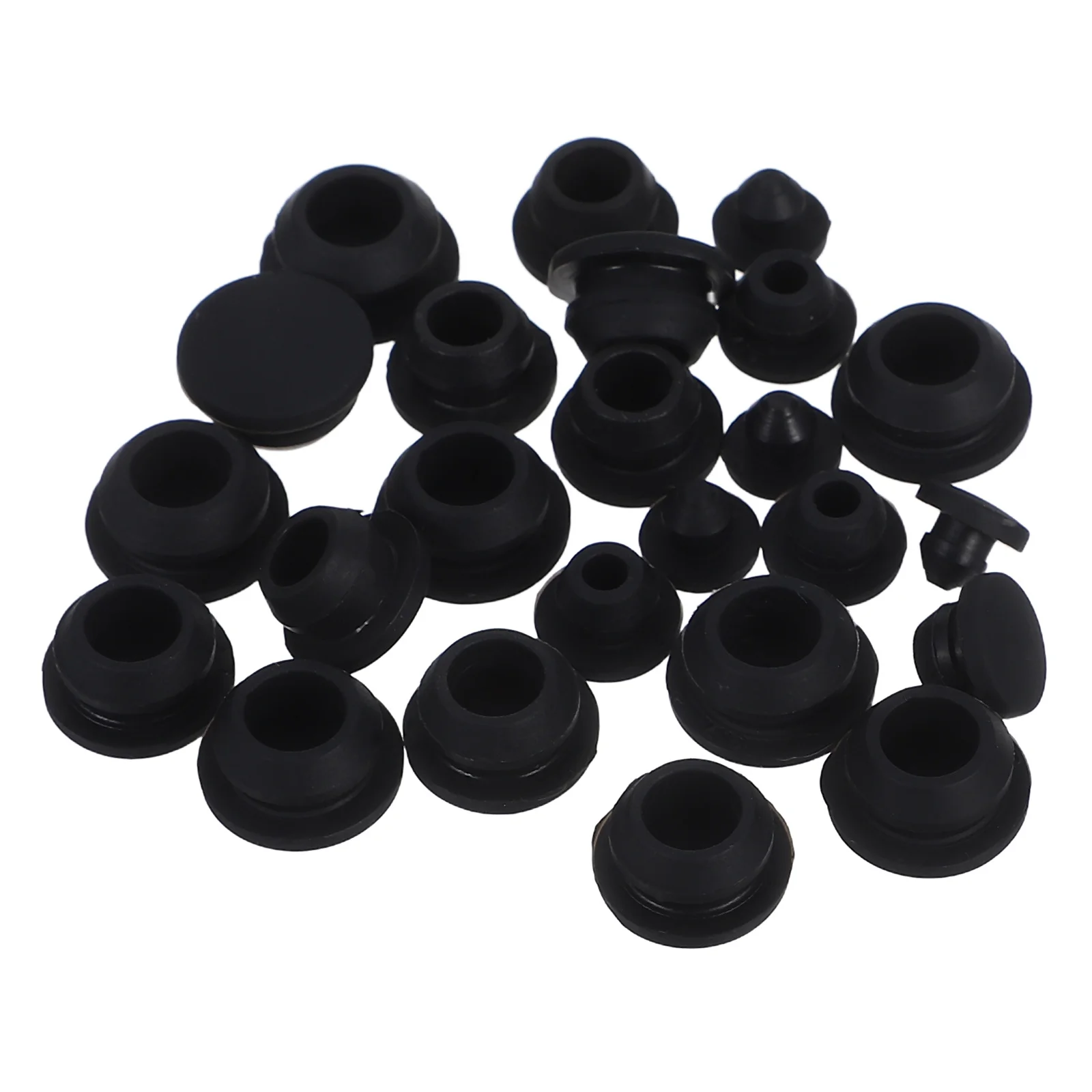

30Pcs T-Shaped Silicone Rubber Stoppers Waterproof Seal Plugs for Kitchen Sink Faucet Sink Tubes Leak Proof Silicone Stoppers