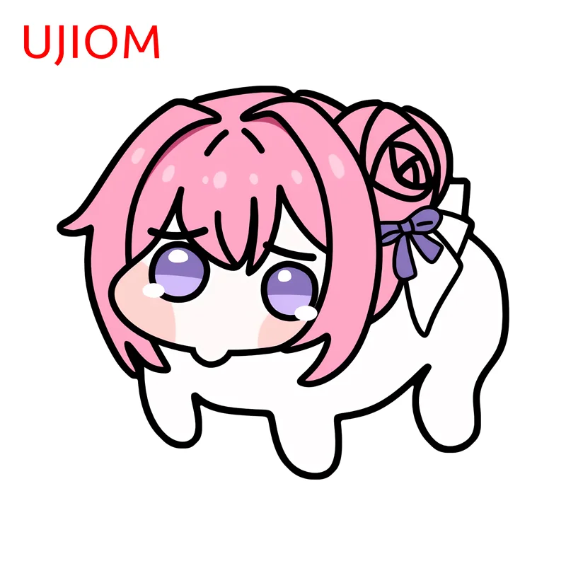 UJIOM Kawaii Creative Doro Wall Sticker Premium Unique Versatile Amusing Decal Portable Simplicity Charming Sticker Laptop