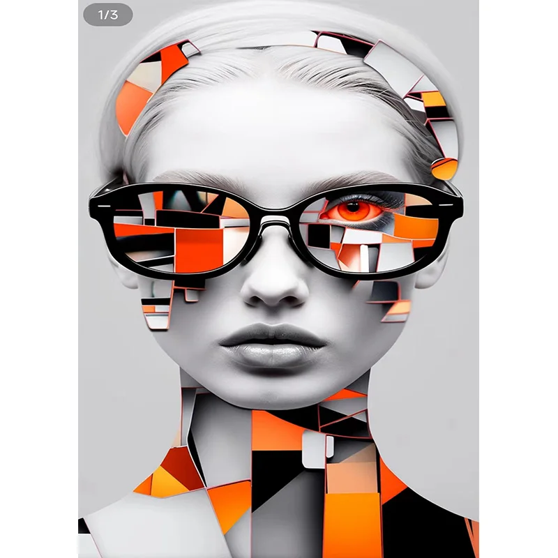 

AB Алмазная картина Красивая девушка Набор для вышивания Настенное украшение Подвесная картина