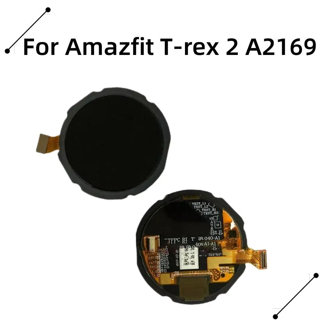 For Amazfit T-rex 2 A2169 LCD Watch Display Touch Screen Repair Replacement Parts For Amazfit T-rex 2 A2169 LCD touch screen