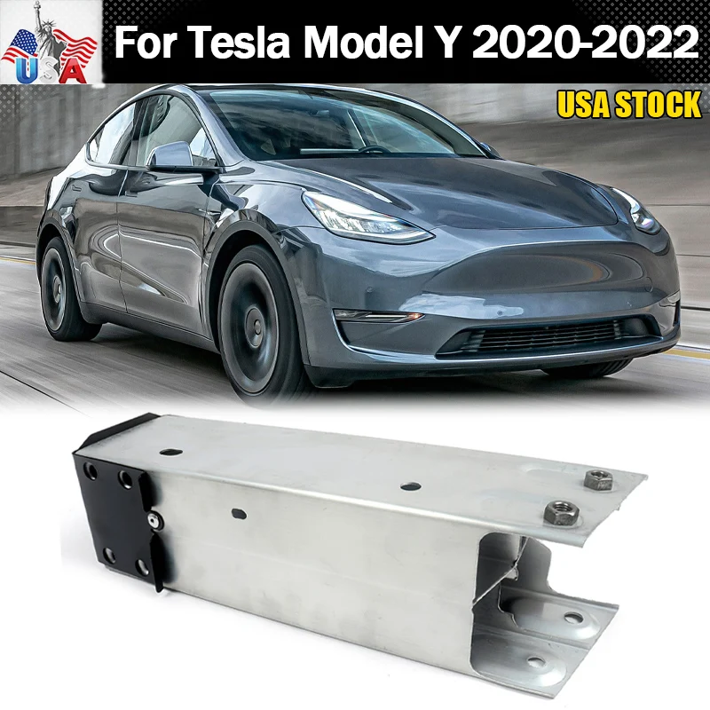 

For Tesla Model Y Front Bumper Bracket 2020 2021 2022 2023 Front Left Reinforcement Extension Crash Box Ease The Impact Force
