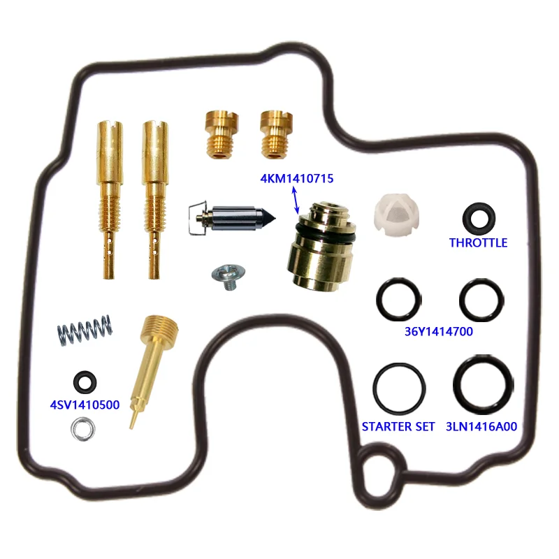 Yamaha YZF-R1 4XV 5EG 5JJ 1998 1999 2000 2001 Motorcycle Carburetor Repair Kit YZF R1 Rebuild Set Parts